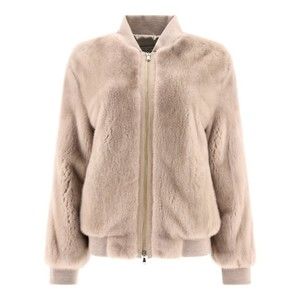 Giovi Mink Fur Bomber Jacket - NWT